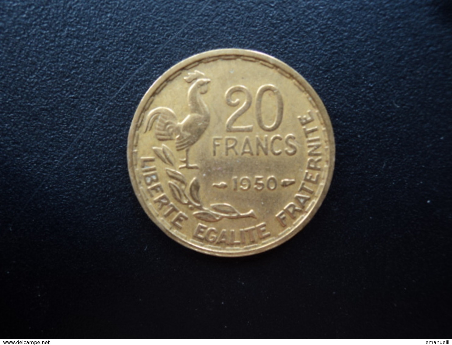 FRANCE : 20 FRANCS  1950    F.402.2 * / G.865 / KM 917.1   TTB - 20 Francs