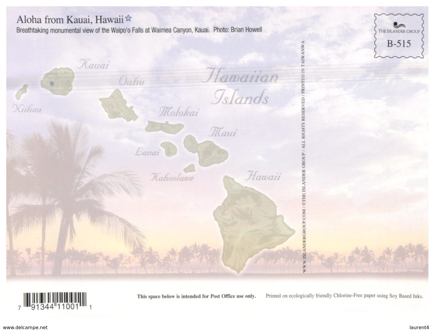 (900) Haiwaii - Kauai Waterfall - Kauai
