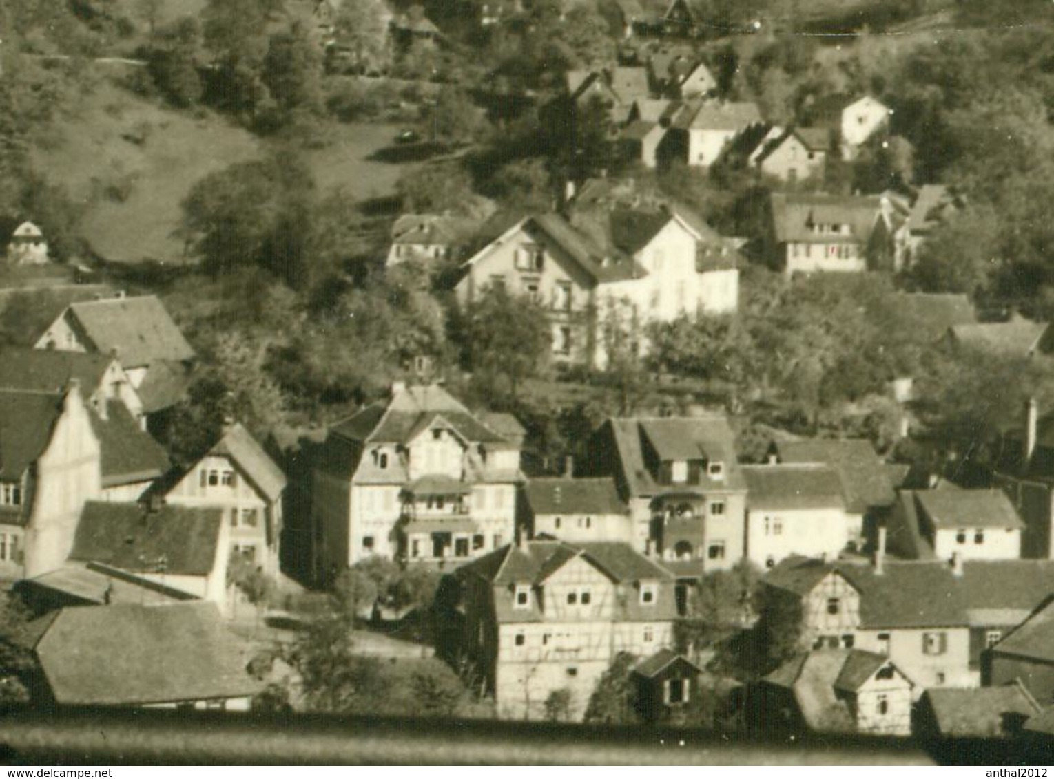 Rarität AK Lindenfels Im Odenwald Wohnhäuser Blick Von Der Burg 16.7.1937 - Rödermark