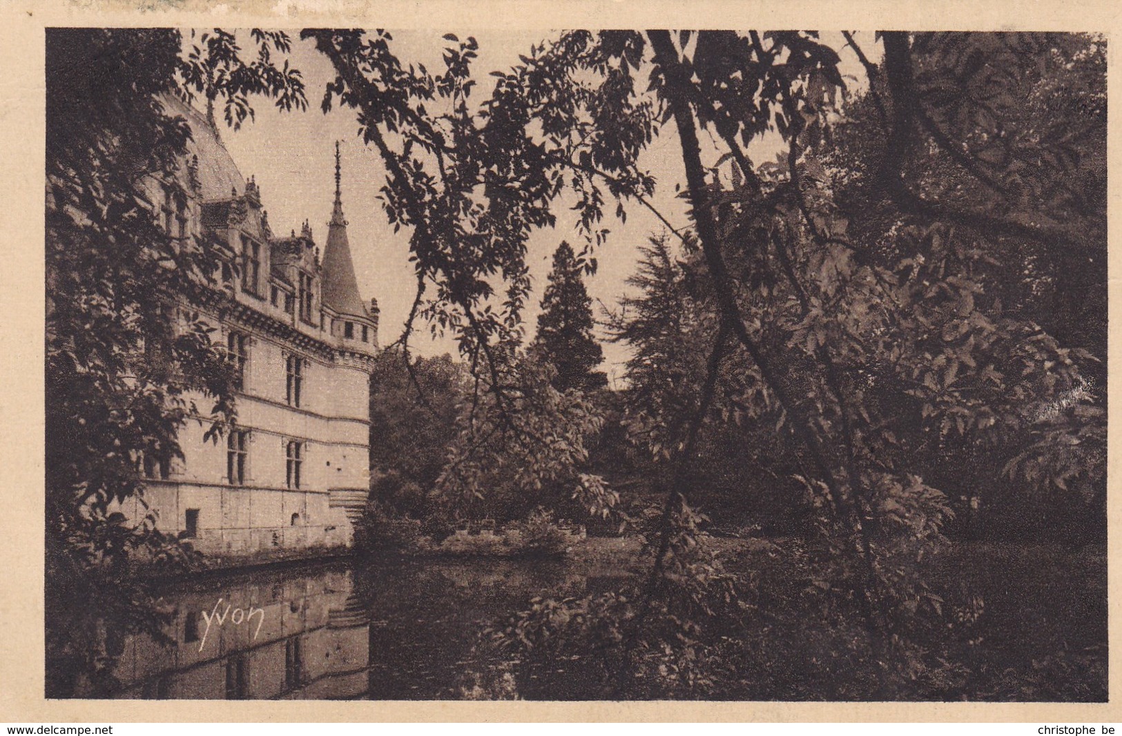 CPA Château D'Azay Le Rideau (pk46074) - Autres & Non Classés