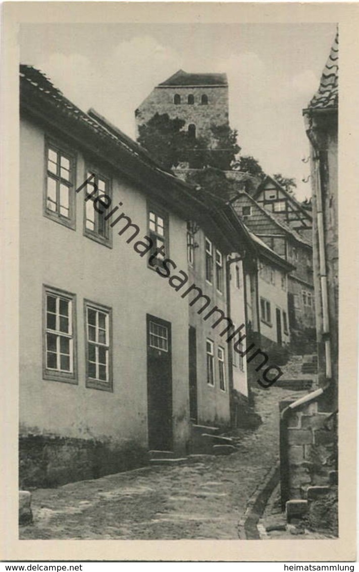 Bad Frankenhausen - Alte Burg Mit Hausmannsturm - Foto-AK - Verlag VEB Volkskunstverlag Reichenbach - Bad Frankenhausen