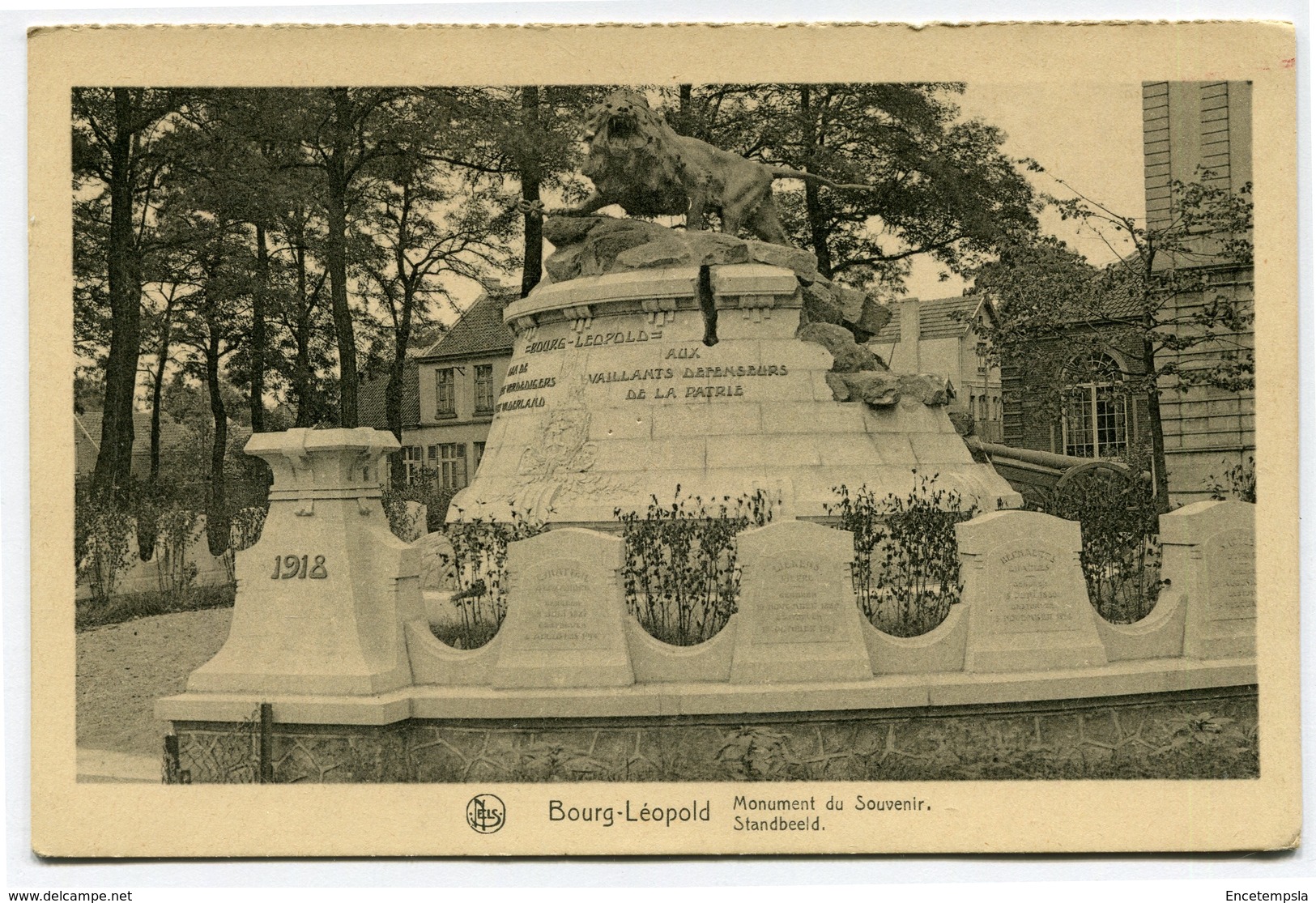 CPA - Carte Postale - Belgique - Bourg-Léopold - Monument Du Souvenir (CP2593) - Leopoldsburg (Camp De Beverloo)