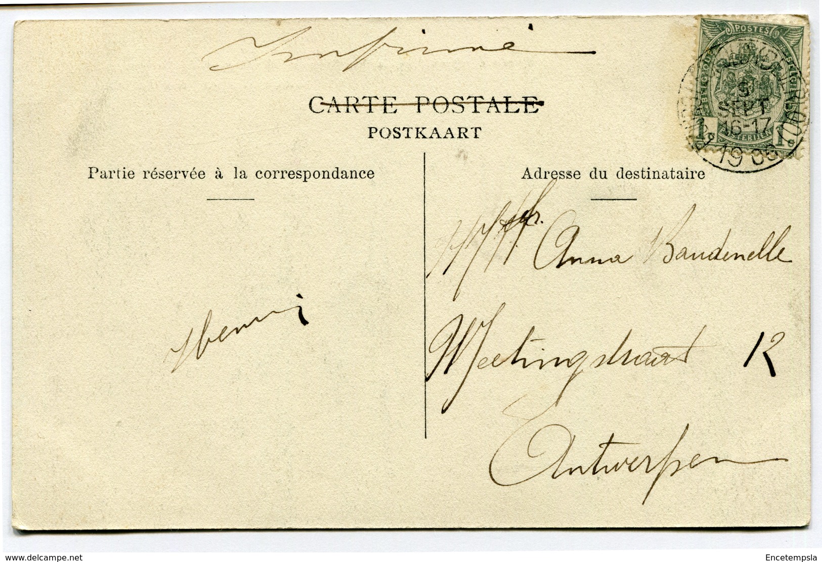 CPA - Carte Postale - Belgique - Bourg-Léopold - Camp De Beverloo - Pavillon Du Ministre De La Guerre - 1908 (CP2597) - Leopoldsburg (Camp De Beverloo)