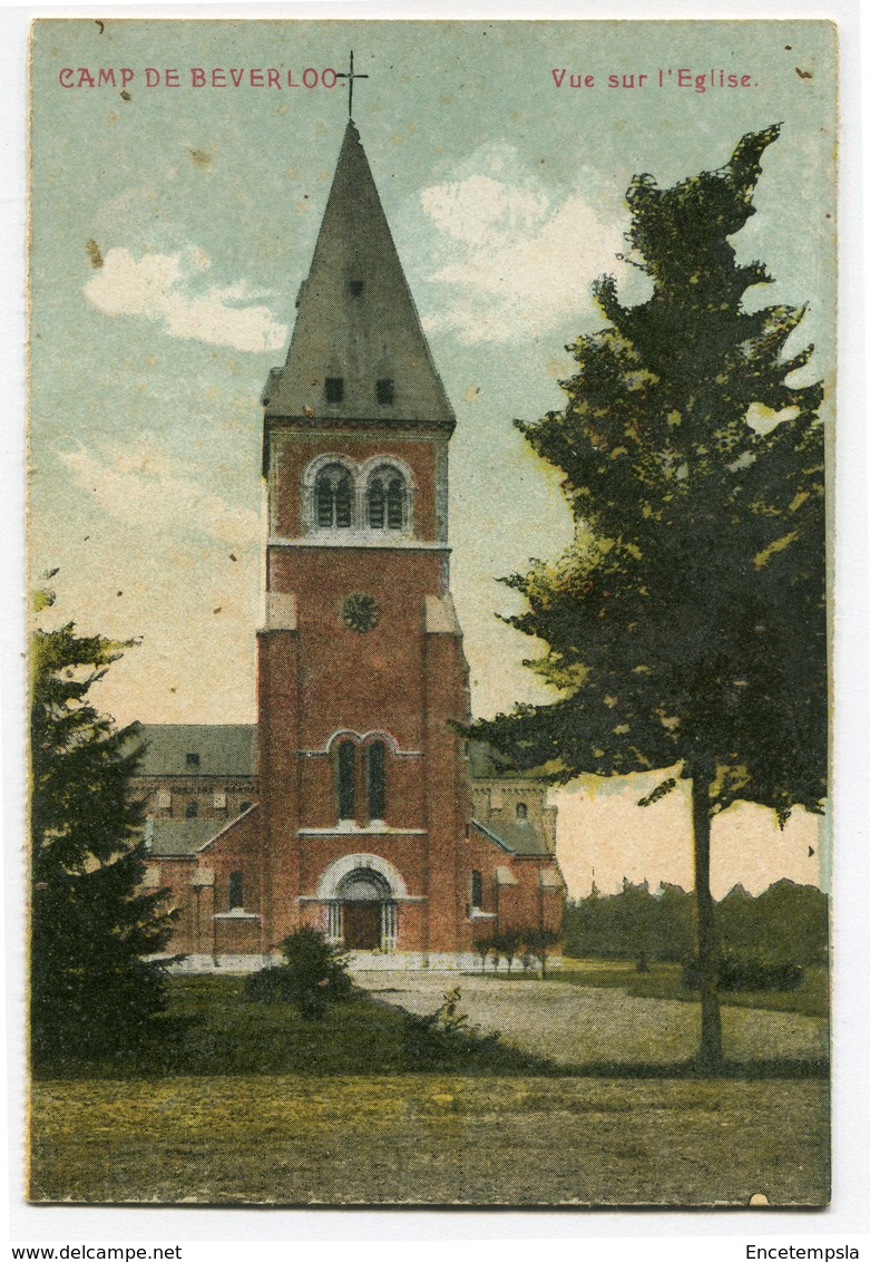 CPA - Carte Postale - Belgique - Bourg-Léopold - Camp De Beverloo - Vue Sur L'Eglise (CP2598) - Leopoldsburg (Camp De Beverloo)