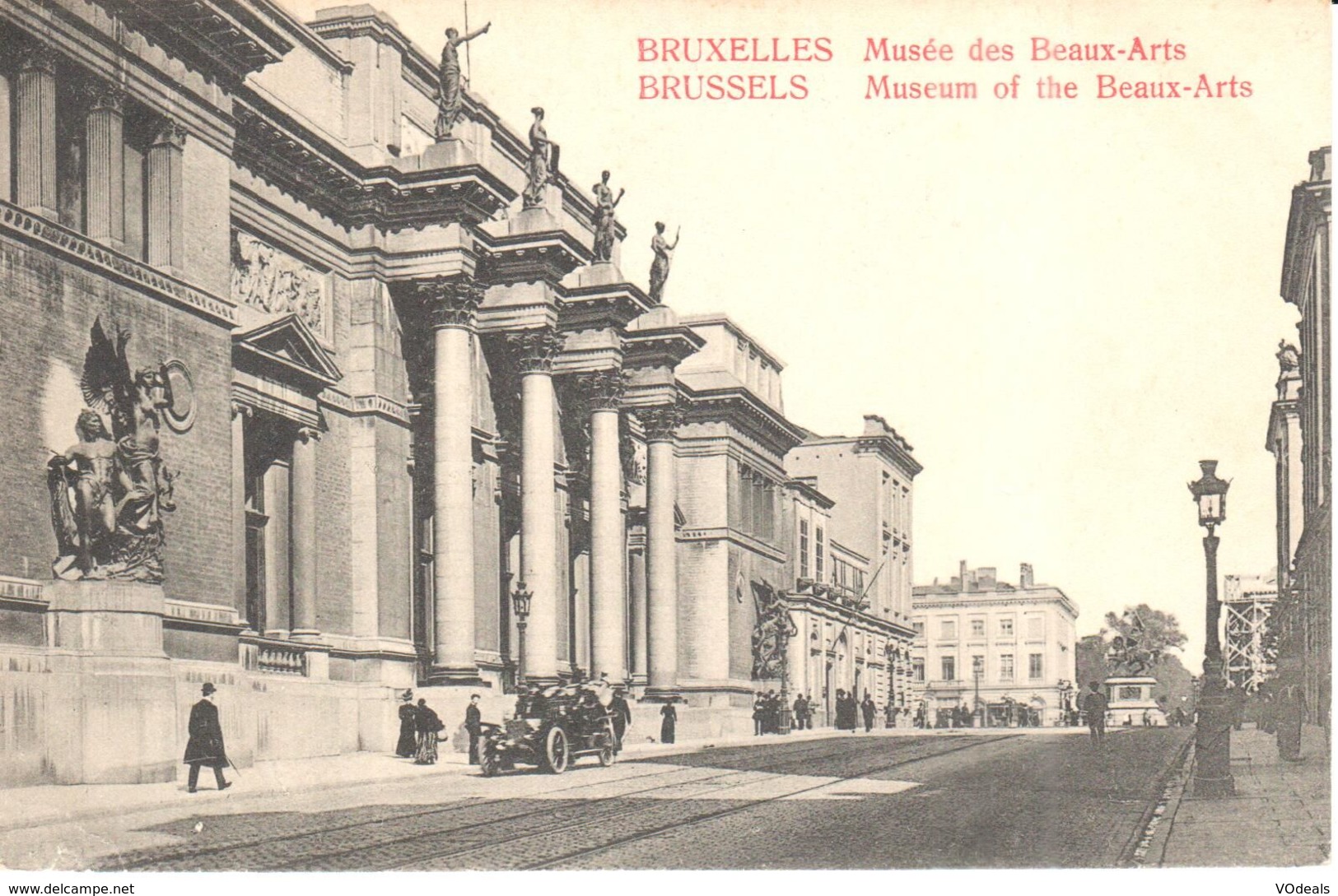 Bruxelles - CPA - Brussel - Musée Des Beaux-Arts - Musées