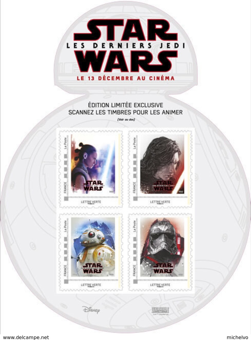 France 2017 - Collector 11 - Star Wars ** (sous Blister) - COL11 - Collectors