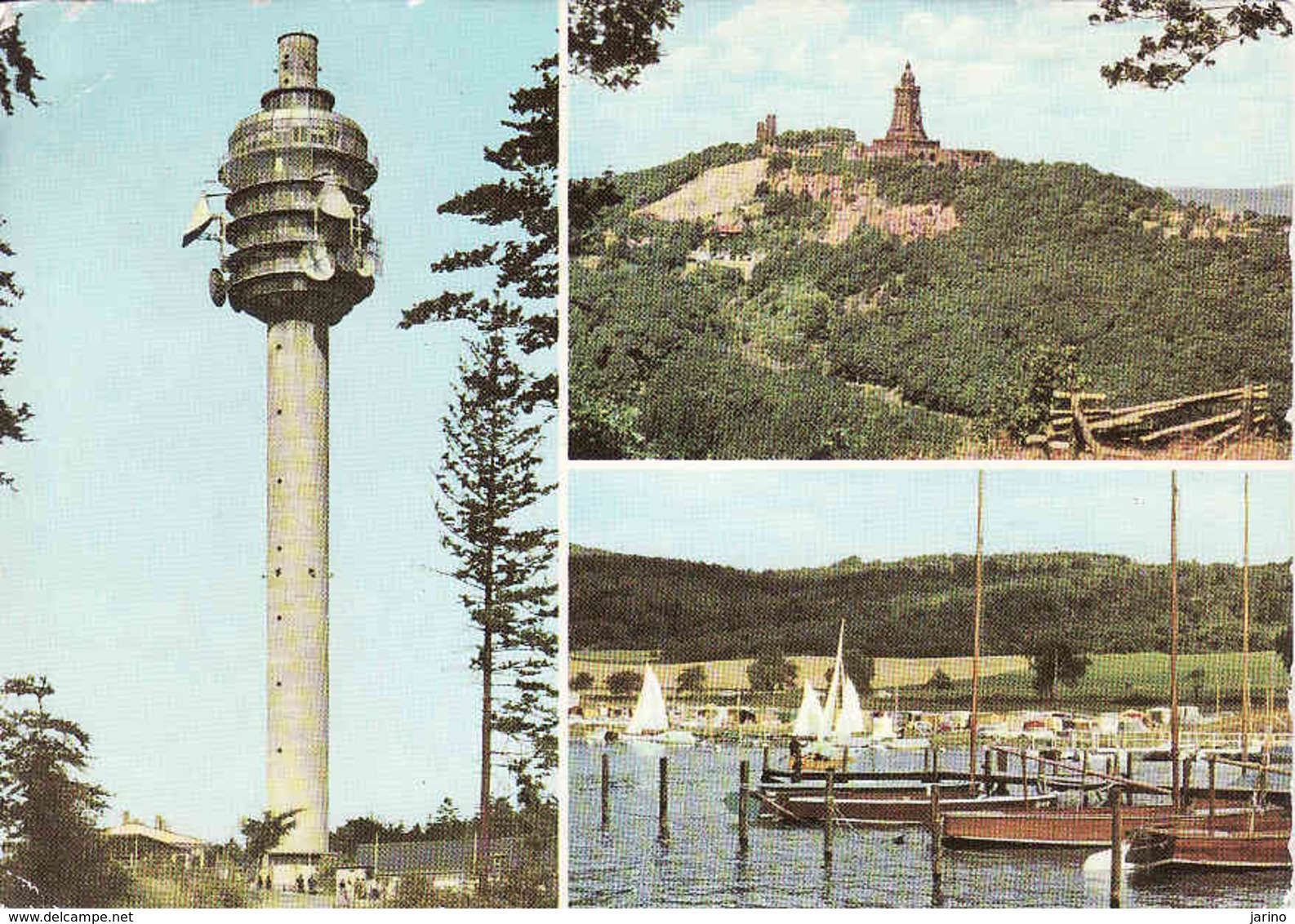 Thuringia > Kyffhaeuser,  Kulpenberg Fernsehturm,   Gebraucht 1978 - Kyffhaeuser