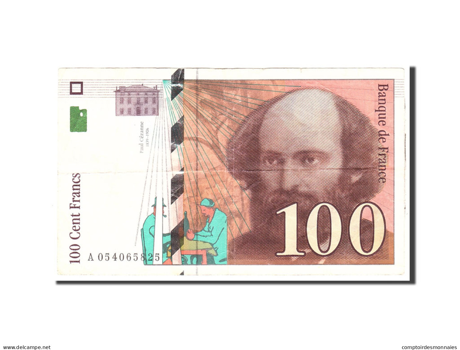 Billet, France, 100 Francs, 1998, Undated, TTB, Fayette:74.2, KM:158a - 100 F 1997-1998 ''Cézanne''