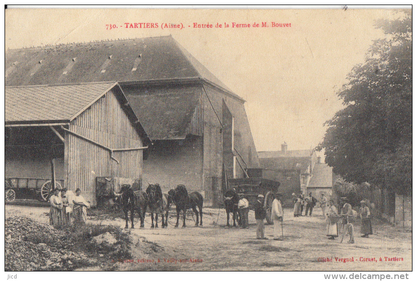 02-tartiers  Entree De La Ferme De M Bouvet - Autres & Non Classés