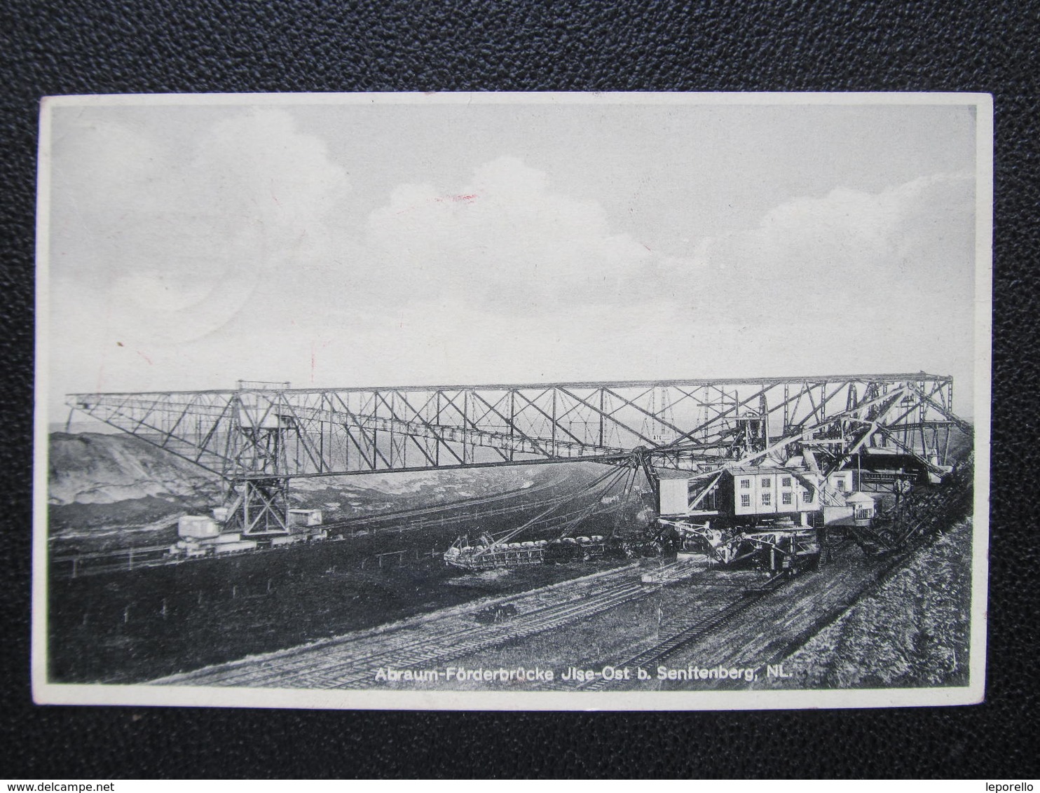 AK ILSE OST B. Senftenberg Abraum Förderbrücke 1940  ///  D*31495 - Senftenberg