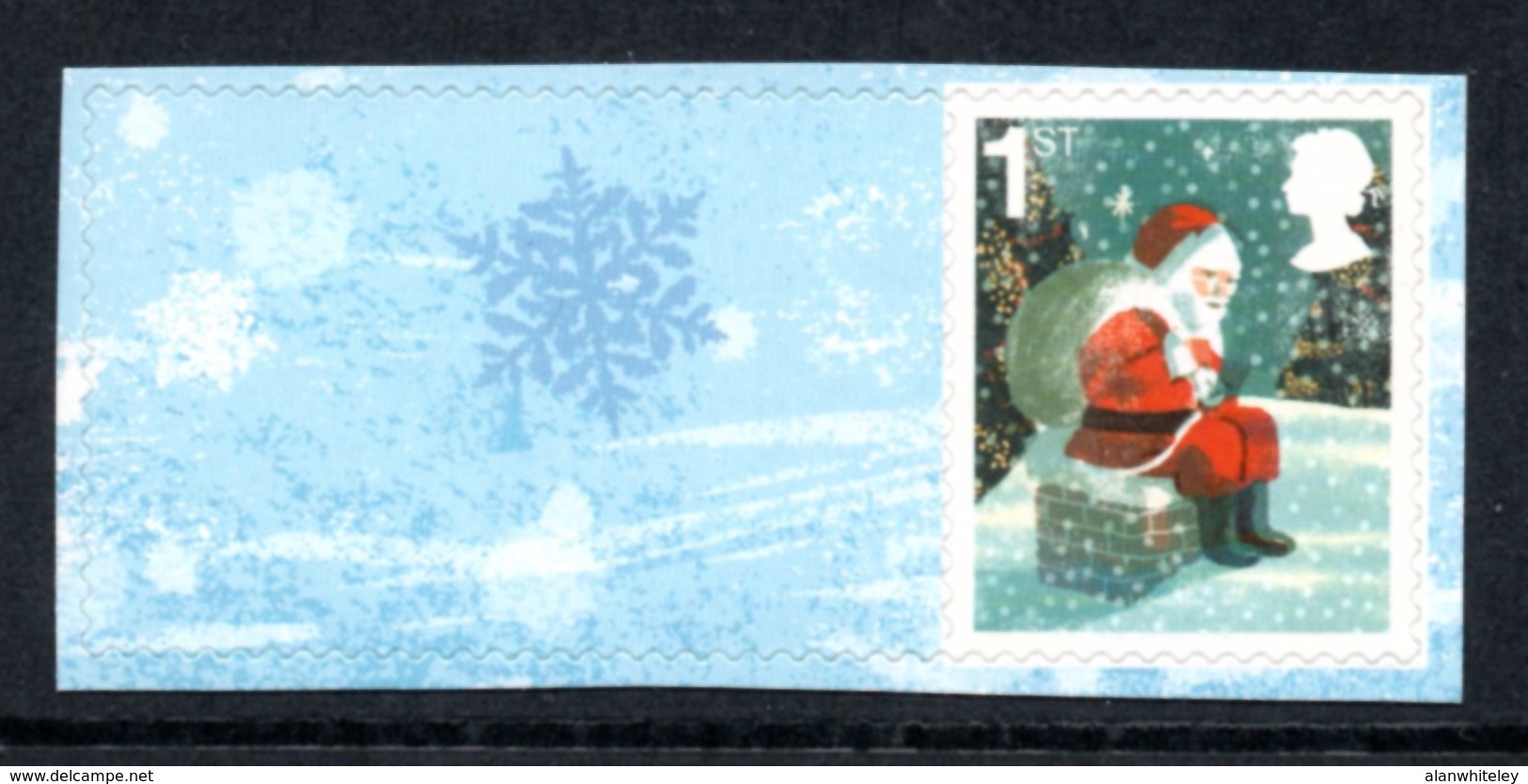 GREAT BRITAIN 2006 Christmas S/ADH: Single Stamp + Label UM/MNH - Neufs