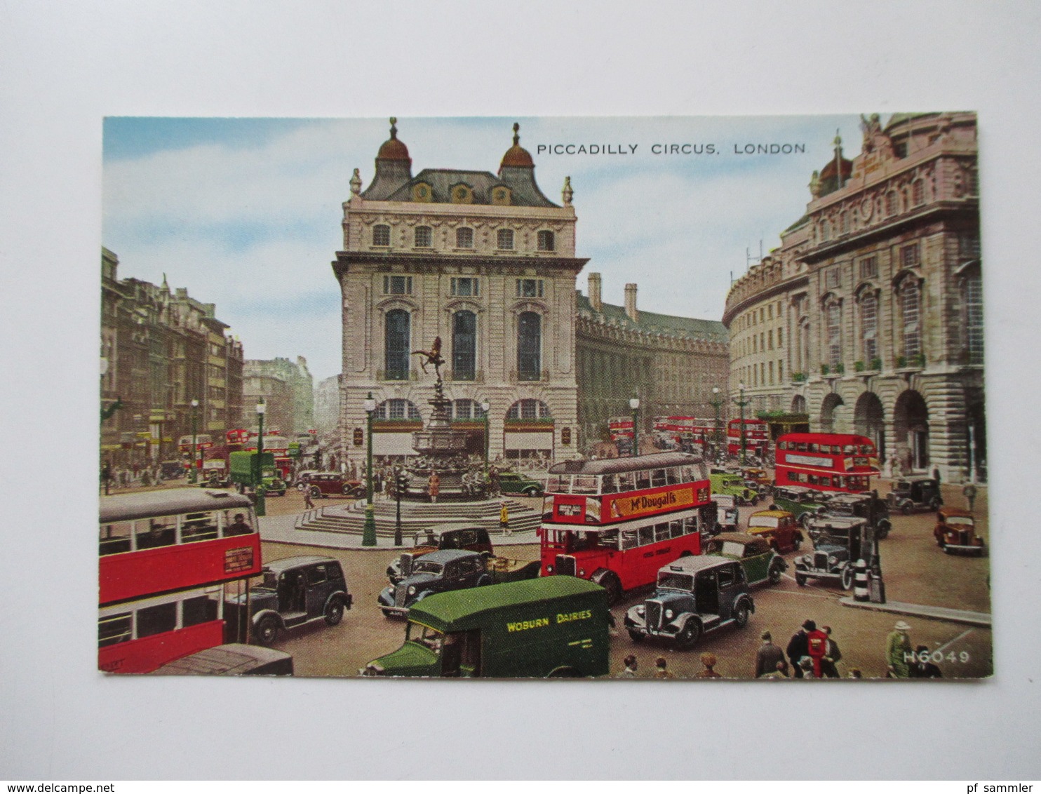 GB London 5 Postkarten Verschiedene Sehenswürdikeiten. Valentine's Postcard. Valesque. Ca. 1930er Jahre - Piccadilly Circus