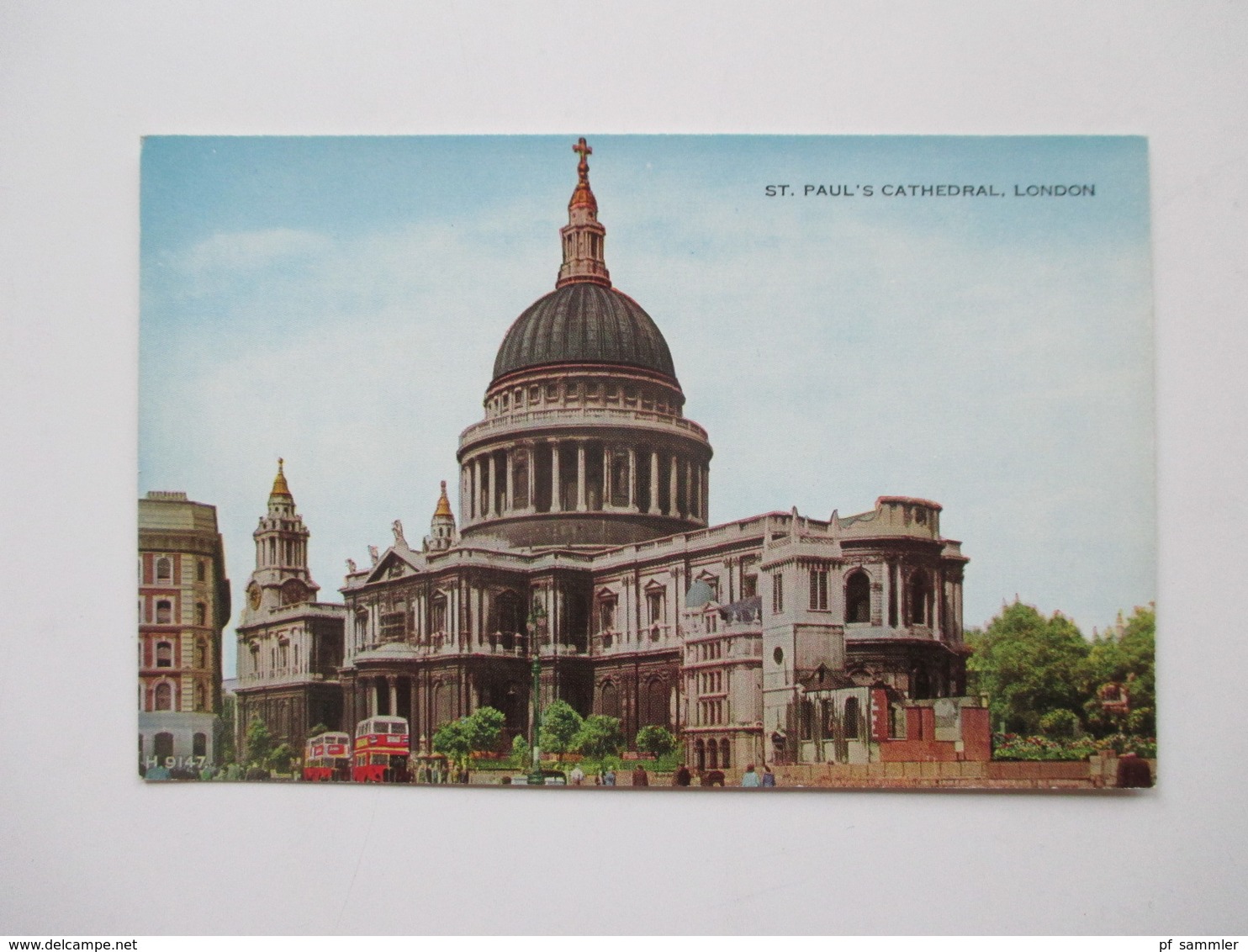GB London 5 Postkarten verschiedene Sehenswürdikeiten. Valentine's Postcard. Valesque. Ca. 1930er Jahre