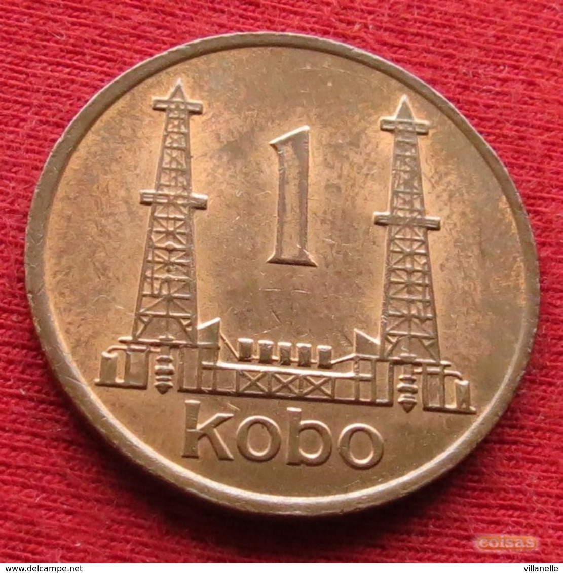 Nigeria 1 Kobo 1974 KM# 8.1 - Nigeria