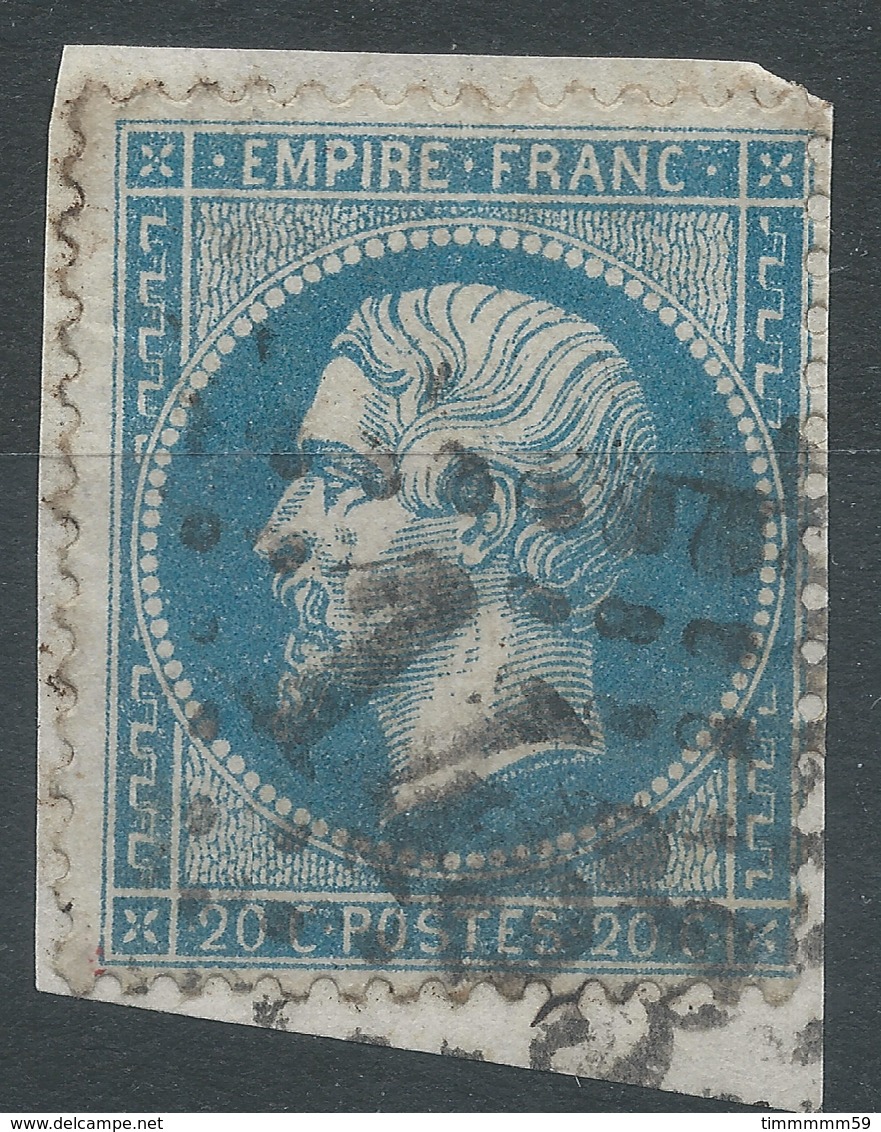 Lot N°42135  N°22/fragment, Oblit GC 1463 Falaise, Calvados (13) - 1862 Napoleon III