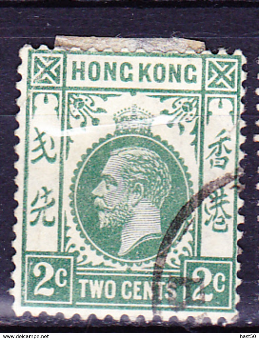 Hongkong - König Georg V. (MiNr: 115) 1921 - Gest Used Obl - Used Stamps