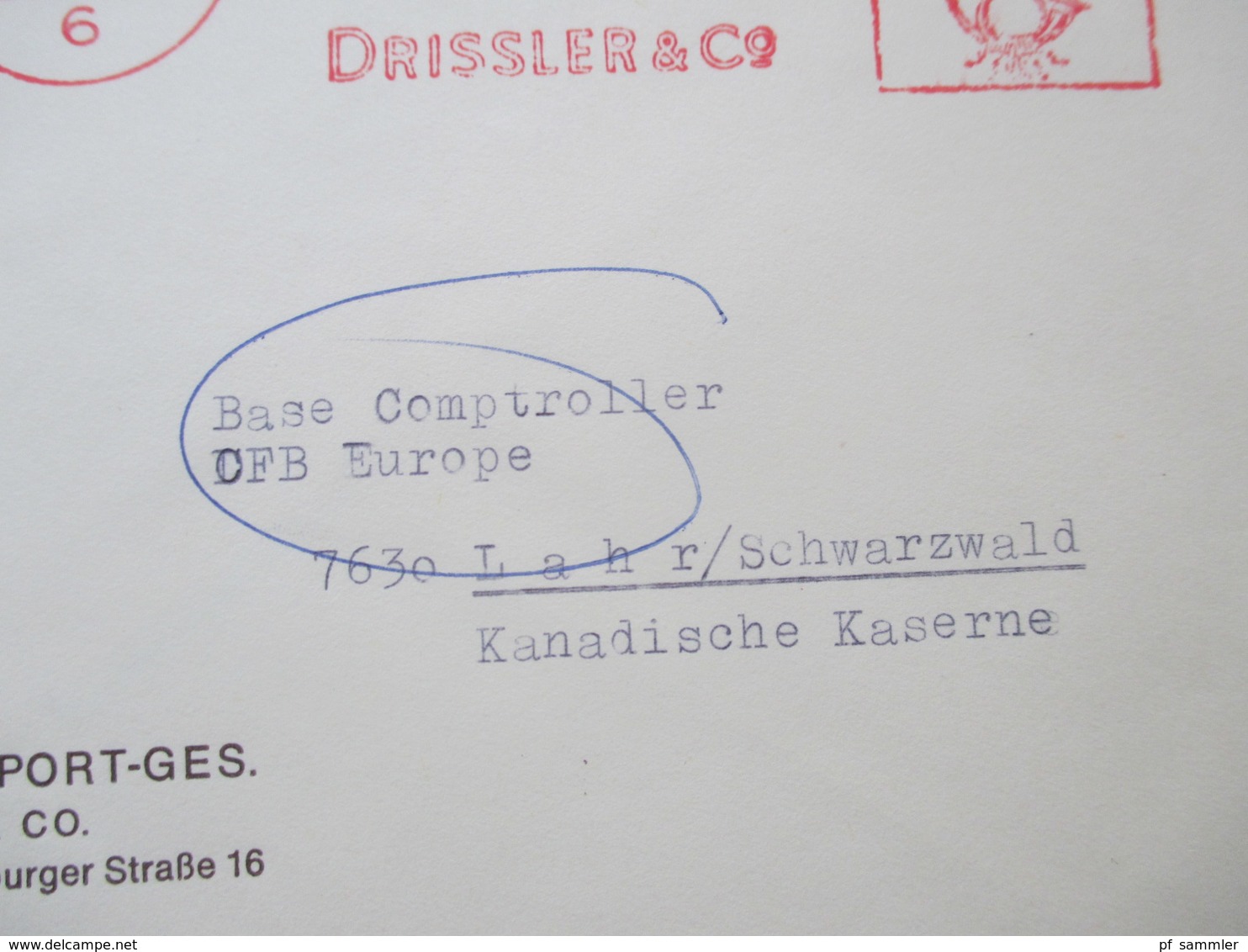 Kanada um 1970 CFPO 105 14 Belege General Delivery. Verschiedene Stempel. OHMS usw. Tolle Belege!