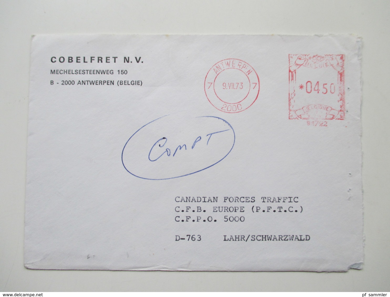 Kanada um 1970 CFPO 105 14 Belege General Delivery. Verschiedene Stempel. OHMS usw. Tolle Belege!