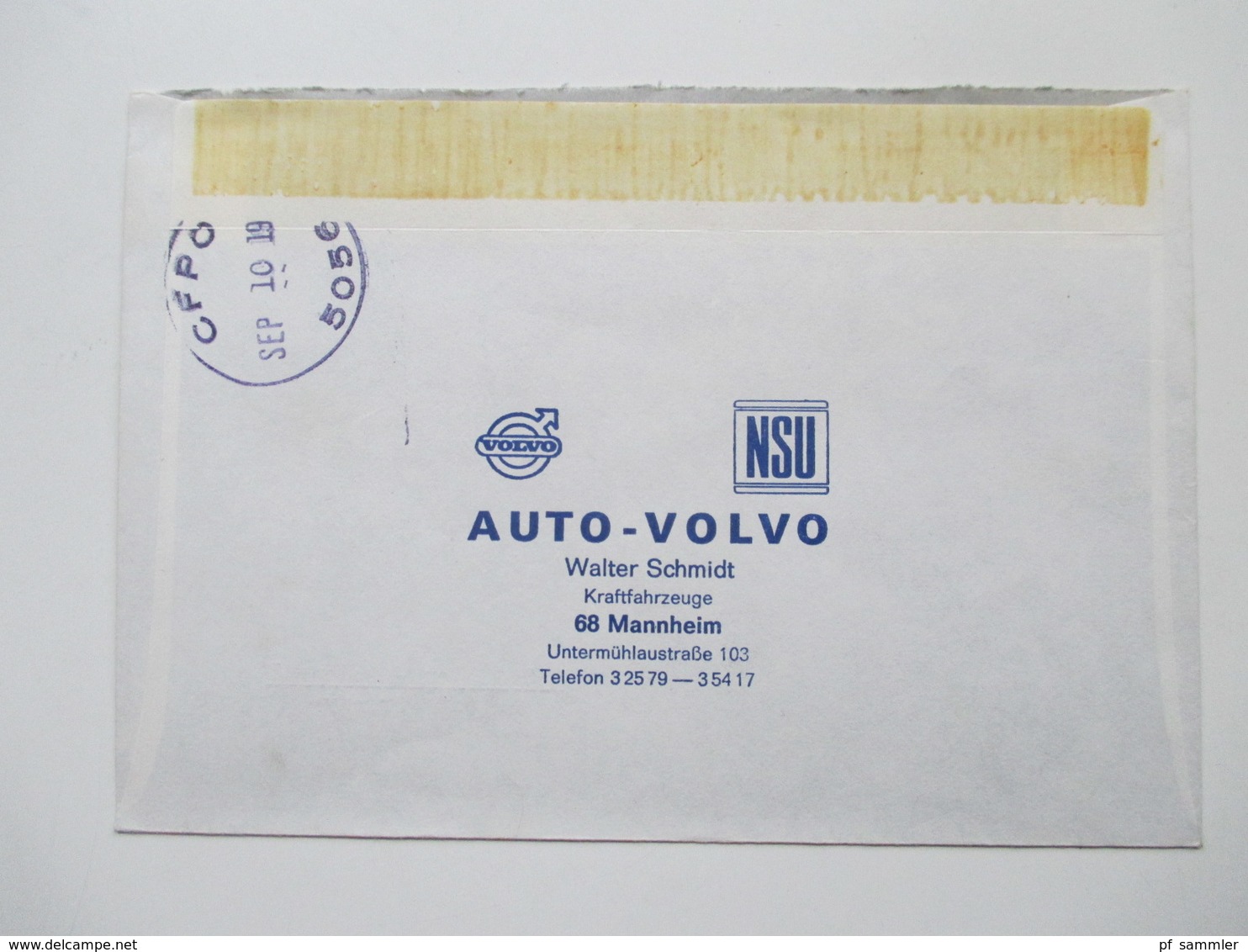 Kanada um 1970 CFPO 105 14 Belege General Delivery. Verschiedene Stempel. OHMS usw. Tolle Belege!