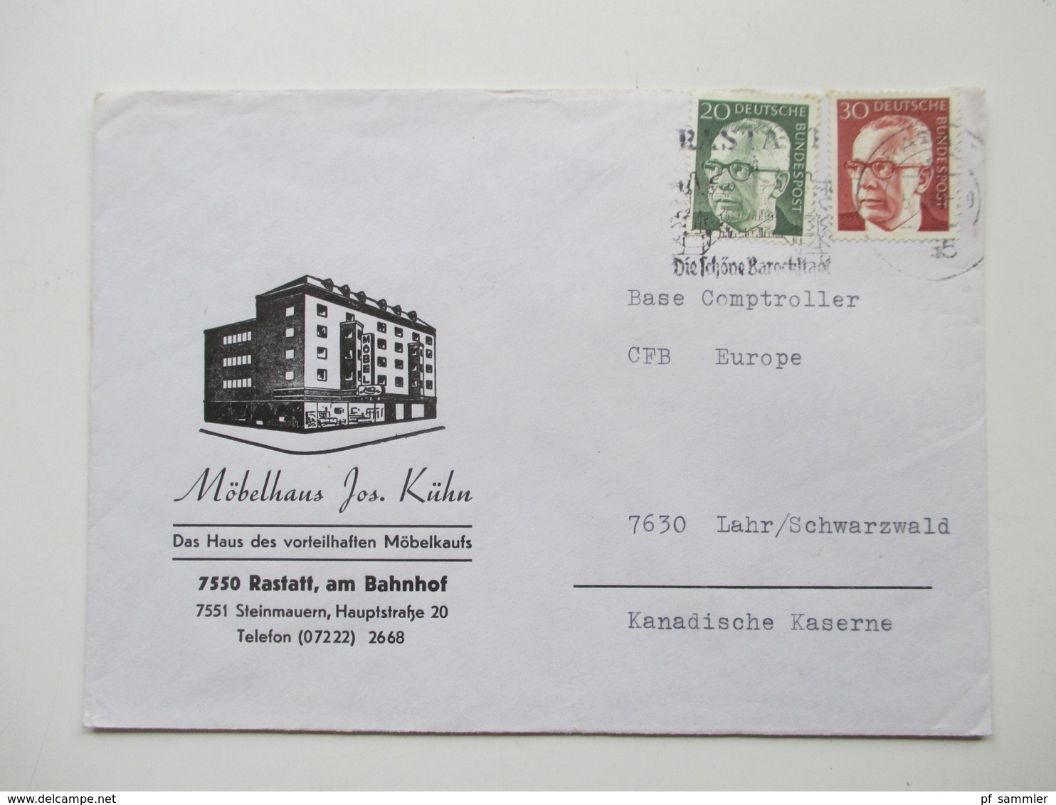 Kanada um 1970 CFPO 105 14 Belege General Delivery. Verschiedene Stempel. OHMS usw. Tolle Belege!