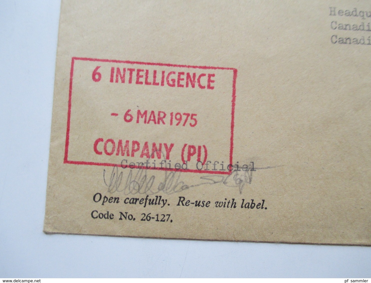 Kanada um 1970 CFPO 105 14 Belege General Delivery. Verschiedene Stempel. OHMS usw. Tolle Belege!