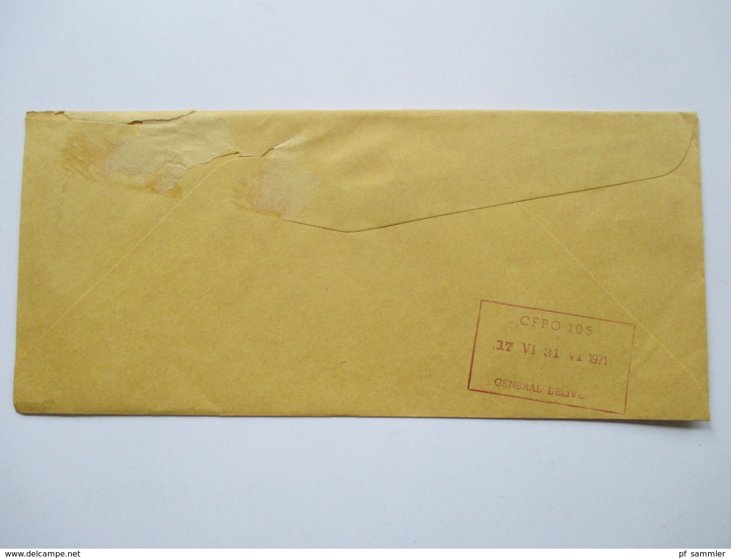 Kanada um 1970 CFPO 105 14 Belege General Delivery. Verschiedene Stempel. OHMS usw. Tolle Belege!