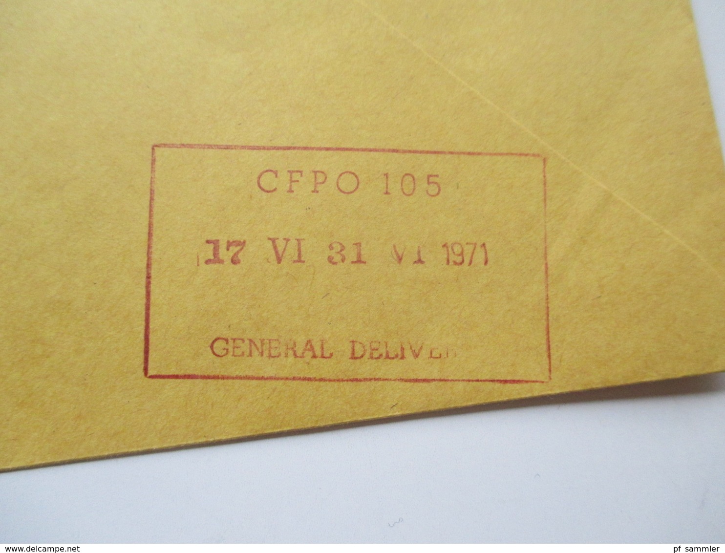 Kanada um 1970 CFPO 105 14 Belege General Delivery. Verschiedene Stempel. OHMS usw. Tolle Belege!