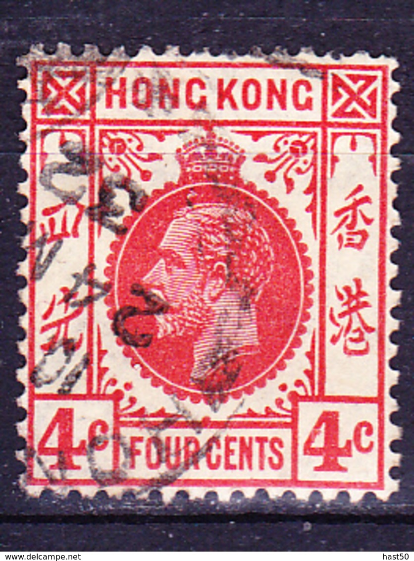 Hongkong - König Georg V. (MiNr: 116) 1921 - Gest Used Obl - Oblitérés