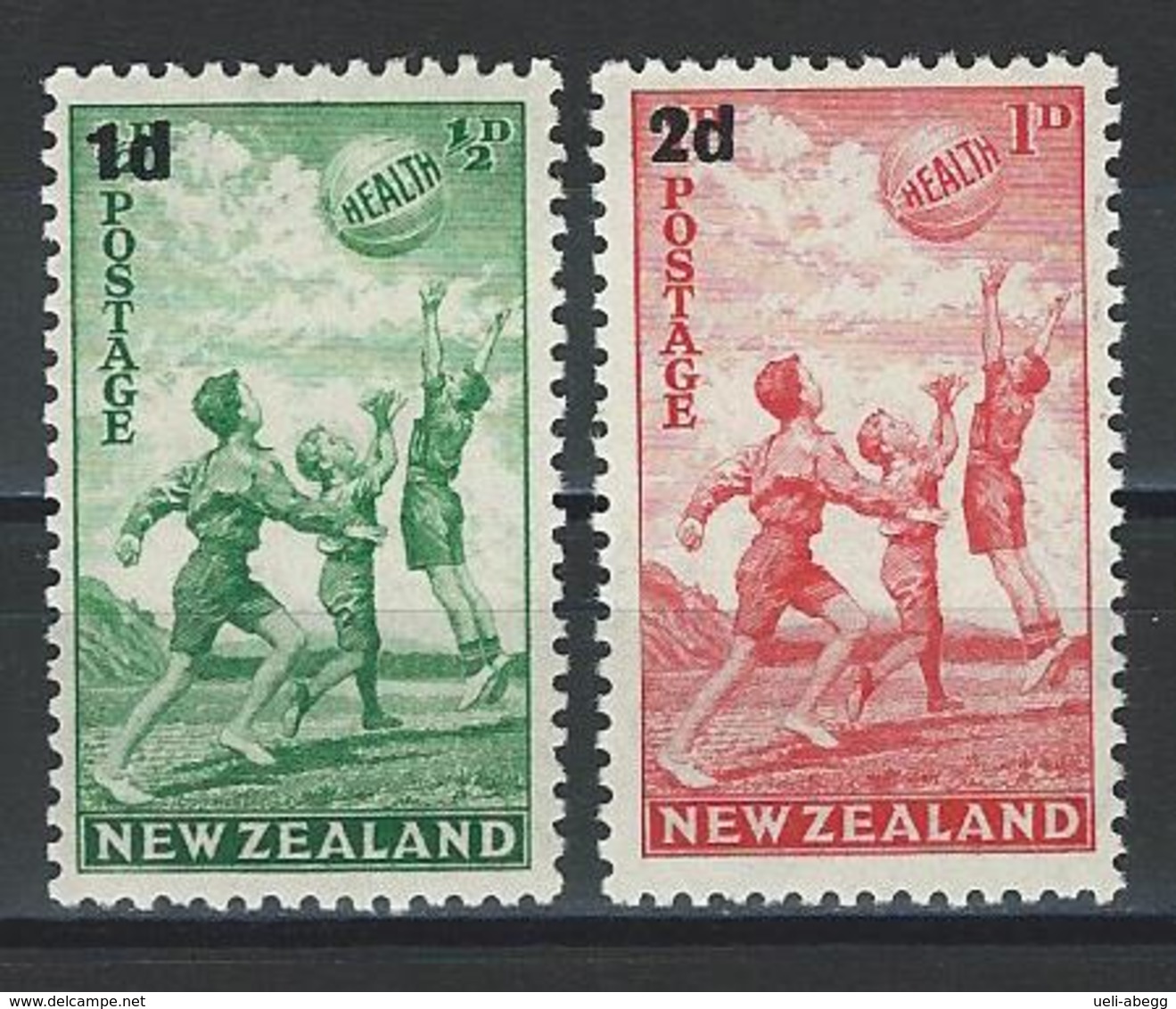 New Zealand SG 611-12, Mi 251-52 * MH - Unused Stamps