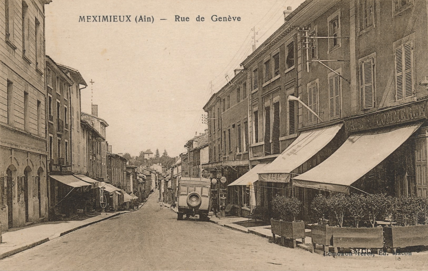 H127 - 01 - MEXIMIEUX - Ain - Rue De Genève - Non Classés