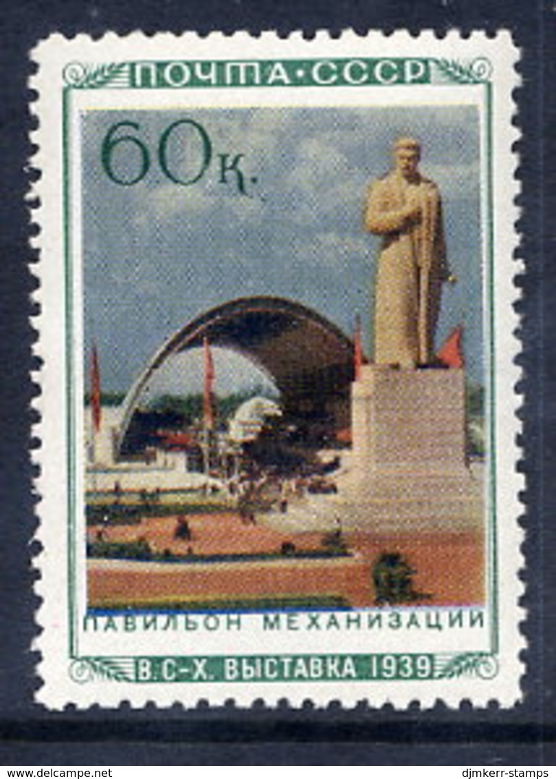 SOVIET UNION 1940 Agricultural Exhibition 60 K. MNH / **.  Michel 779 - Ungebraucht