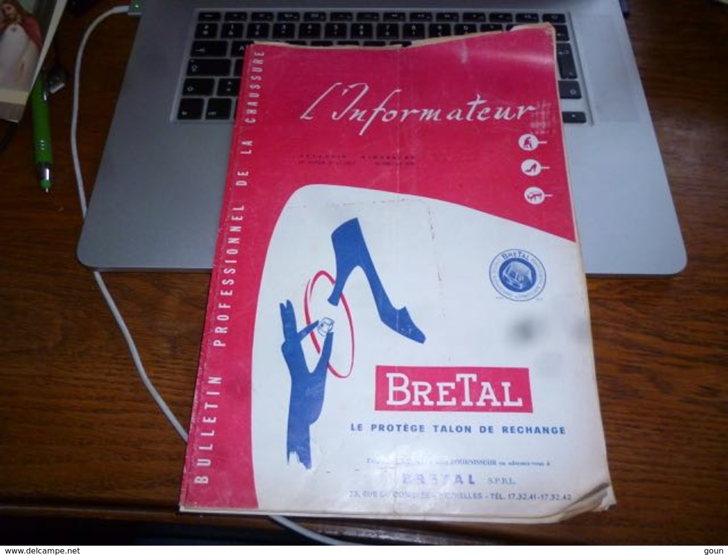 CB3 L'informateur Bulletin Professionnel De La Chaussure Cordonnier N°14/1958 - Autres & Non Classés