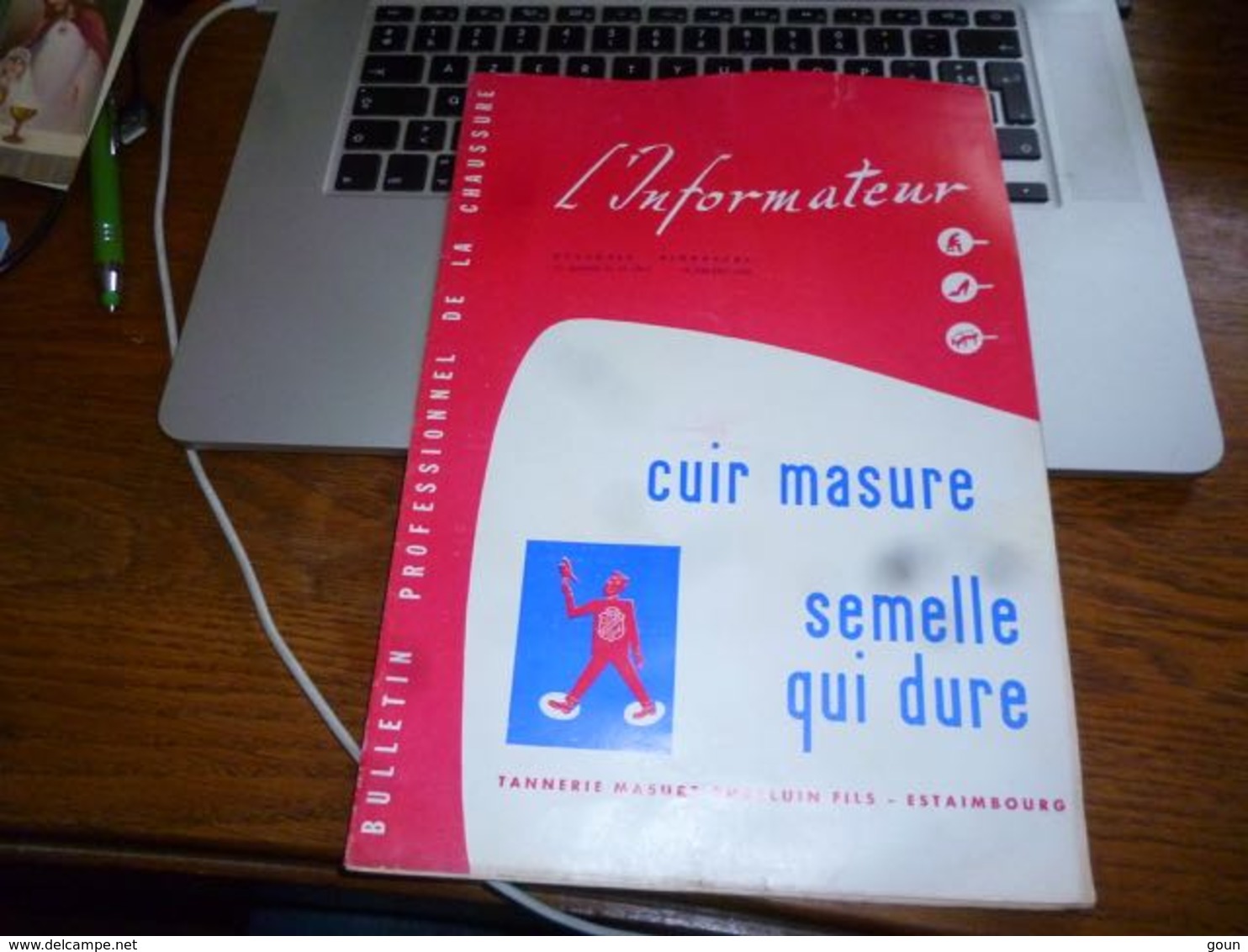 CB3 L'informateur Bulletin Professionnel De La Chaussure Cordonnier N°13/1958 - Autres & Non Classés