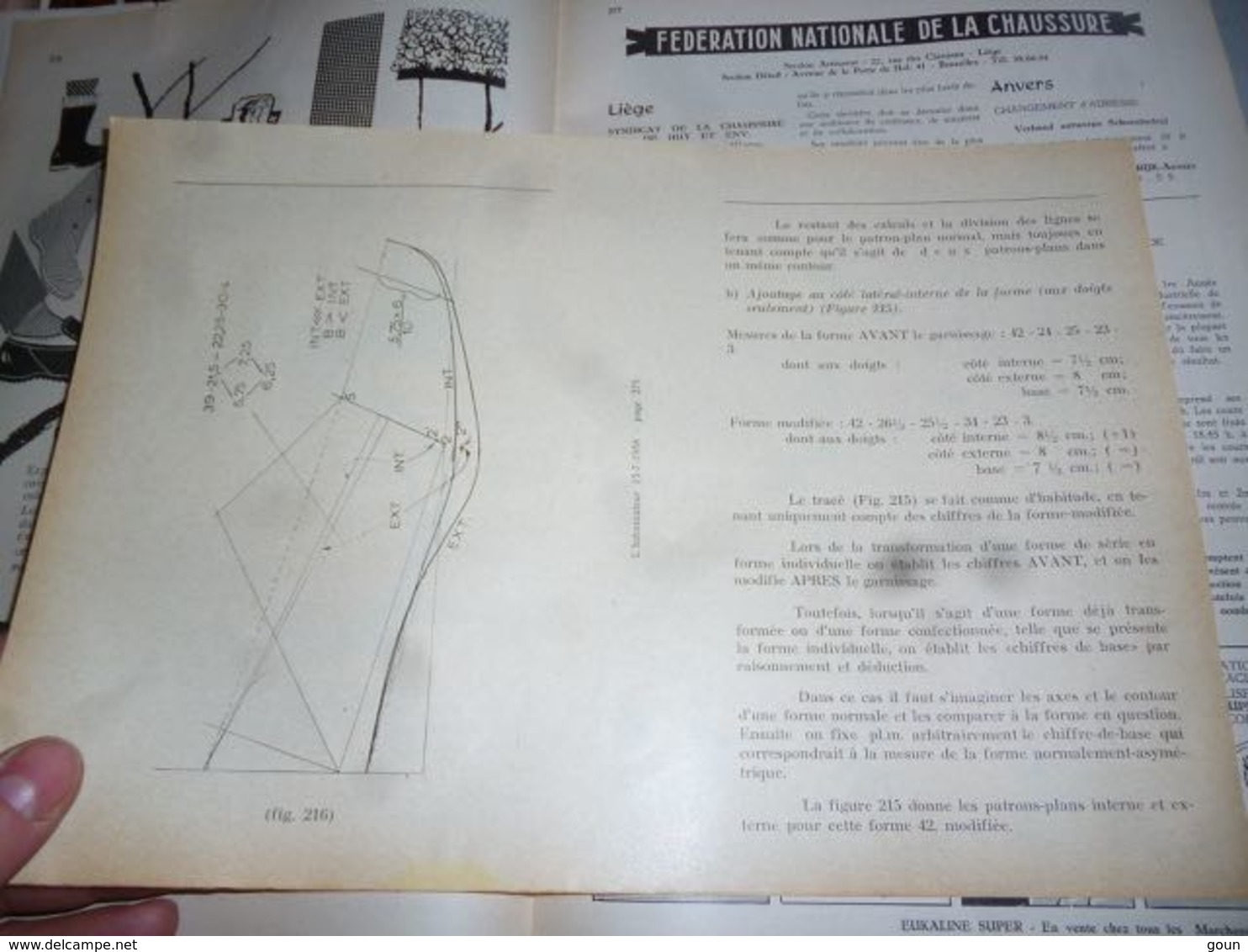 CB3 L'informateur Bulletin Professionnel De La Chaussure Cordonnier N°13/1958 - Autres & Non Classés