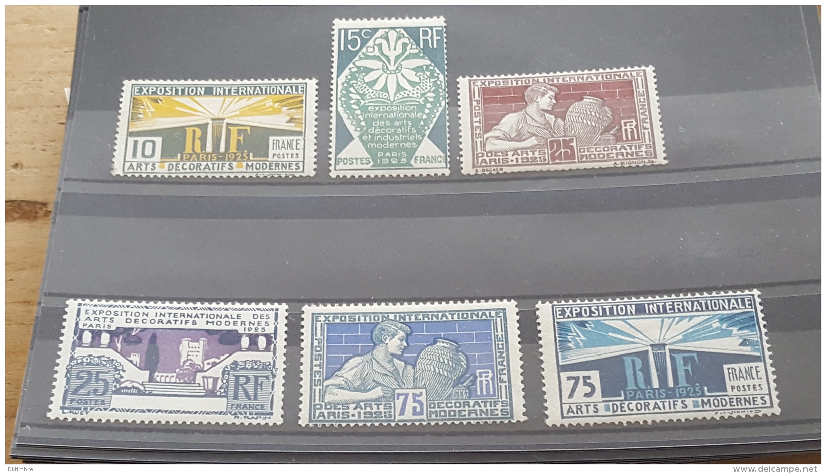 LOT 396505 TIMBRE DE FRANCE NEUF**  N°210 A 215 VALEUR 60 EUROS   LUXE - Neufs