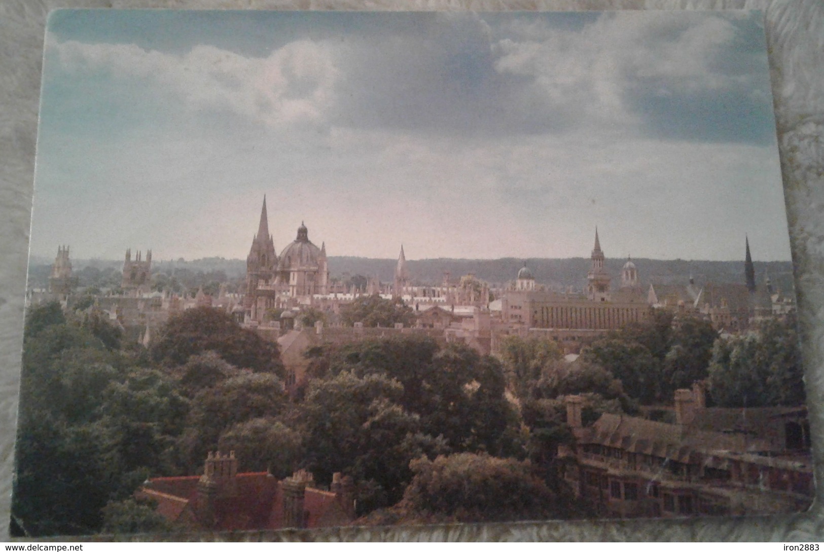 Inghilterra - Oxford - Skyline From The Top Of The Biochemistry Building 1985 - Oxford