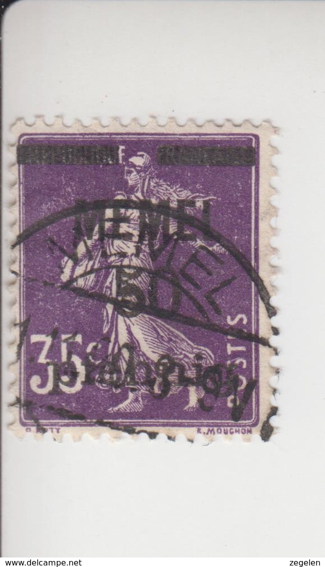 Memelgebied Cat.Michel 23 Gestempeld - Used Stamps