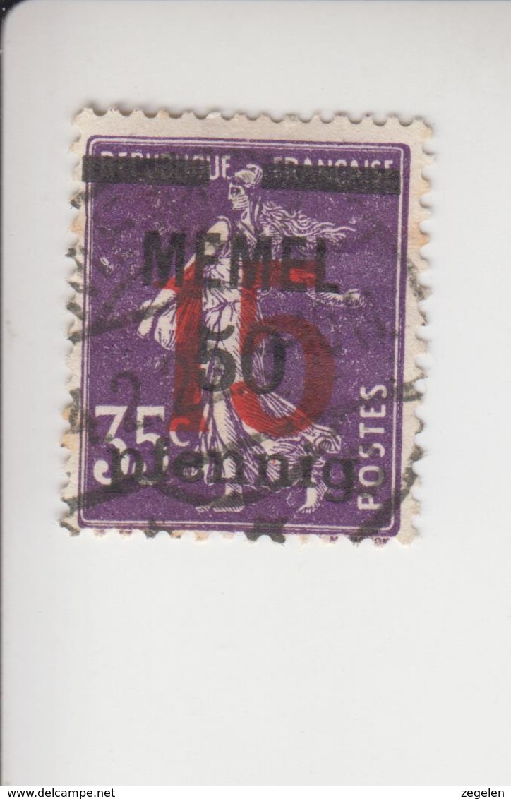 Memelgebied Cat.Michel 48 Gestempeld - Used Stamps