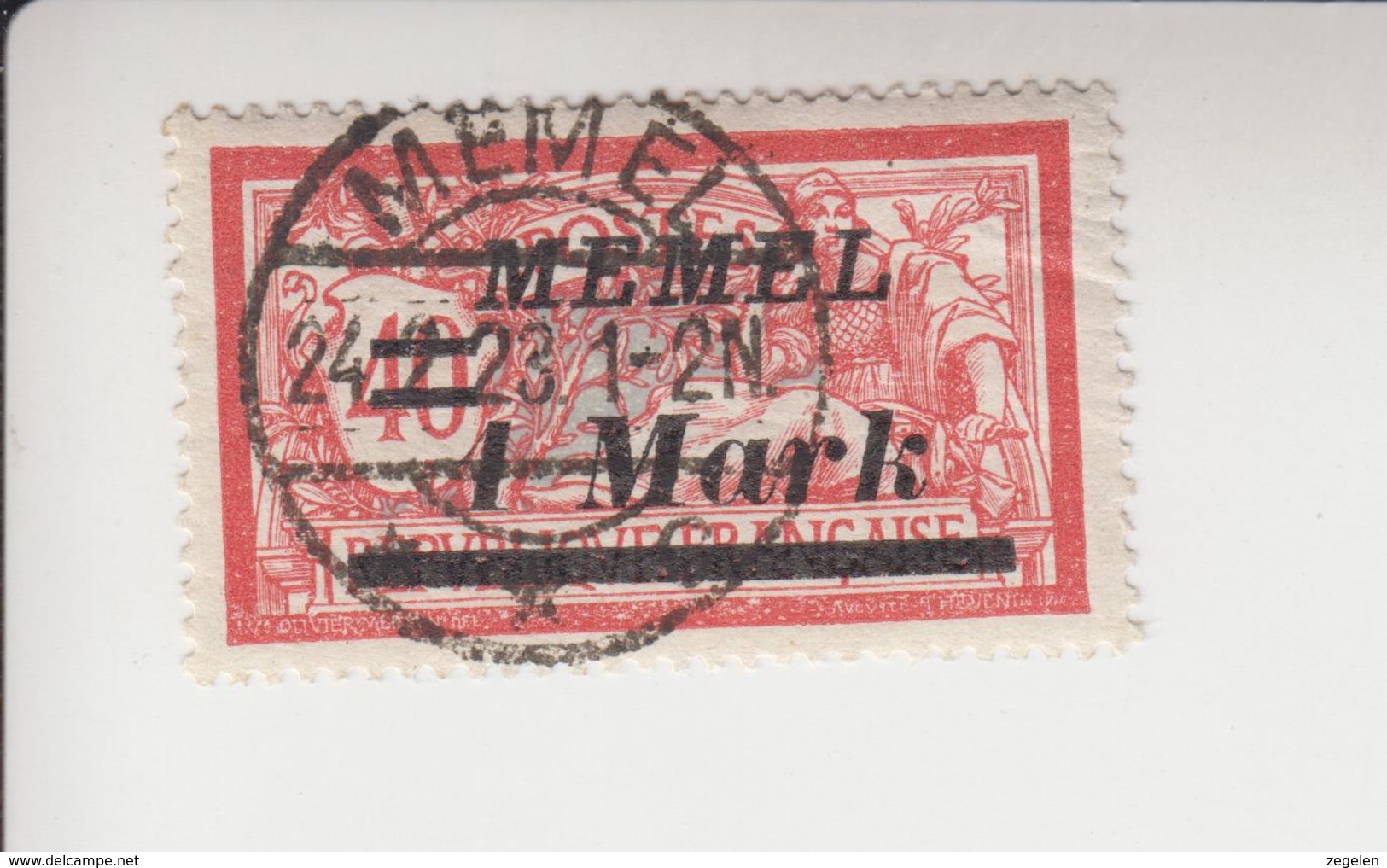 Memelgebied Cat.Michel 64 Gestempeld - Used Stamps