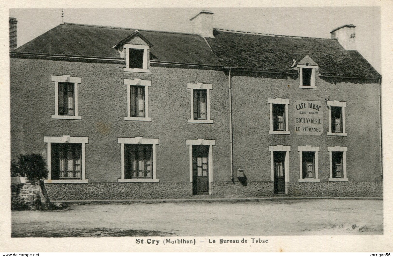 ENV DE NIVILLAC ***  ST CRY *** SAINT CRY **  LE BUREAU DE TABAC *** BOULANGERIE  PIRONNEC *** - Autres & Non Classés