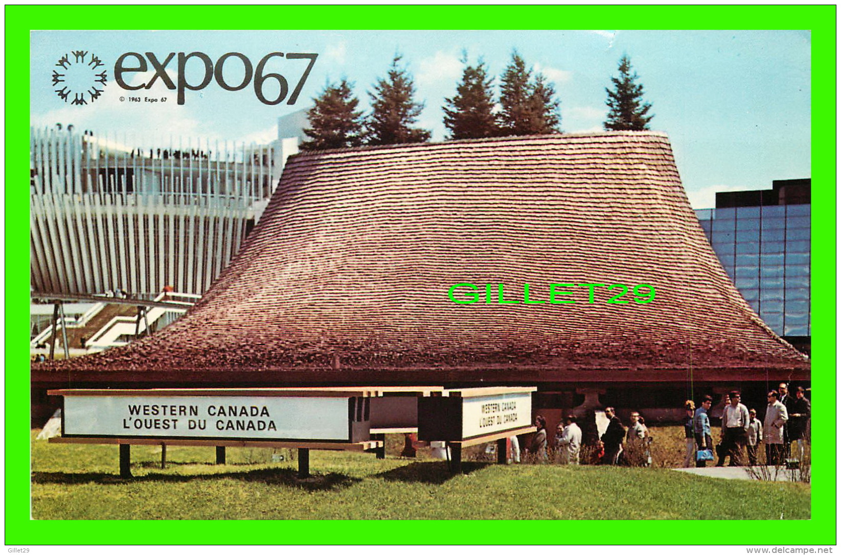 EXPOSITIONS - EXPO67, MONTRÉAL - LE PAVILLON DES PROVINCES DE L'OUEST - No EX271 - - Expositions