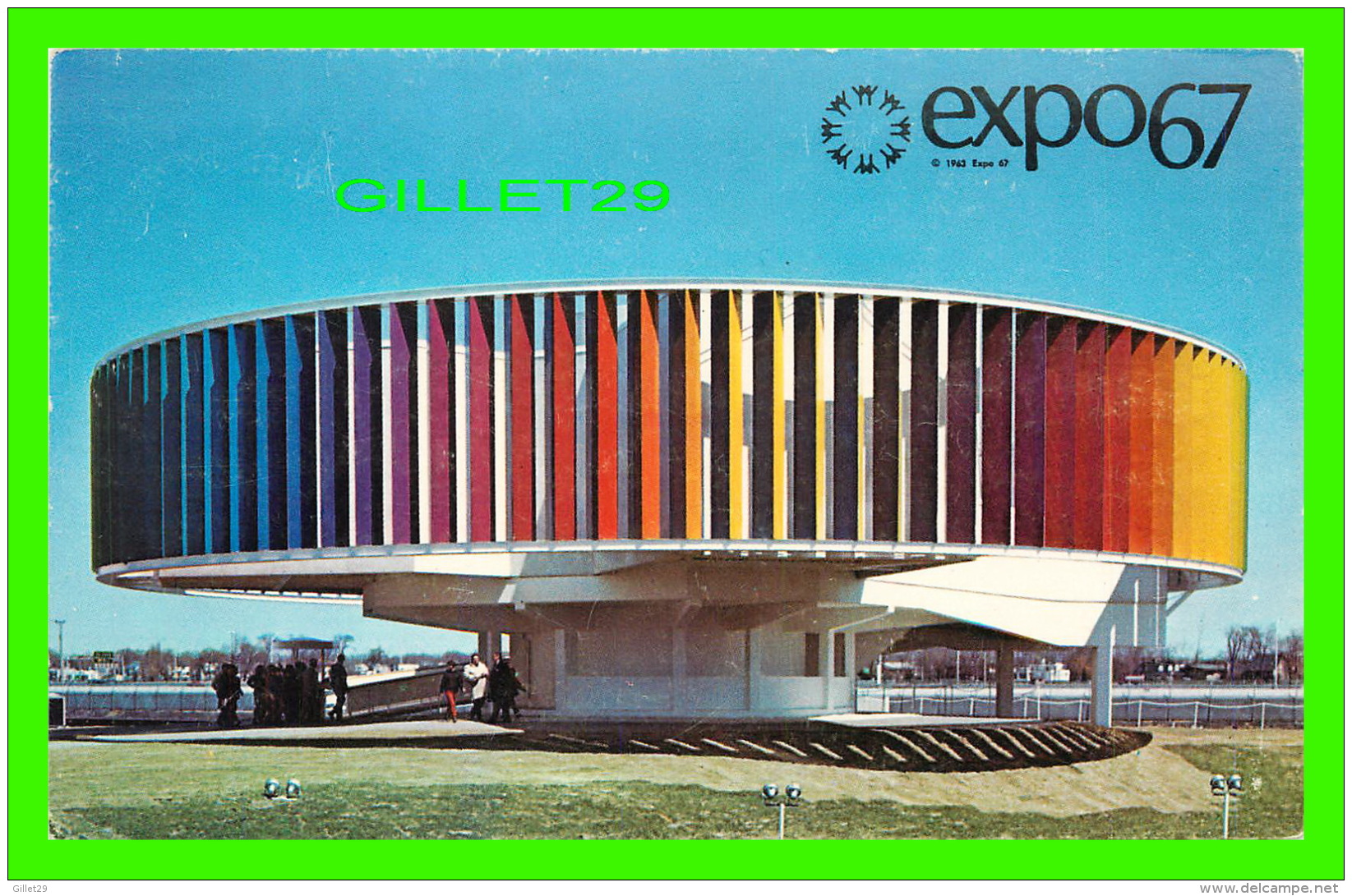 EXPOSITIONS - EXPO67, MONTRÉAL - LE KALEIDOSCOPE  - No EX216 - ANIMÉE - - Tentoonstellingen