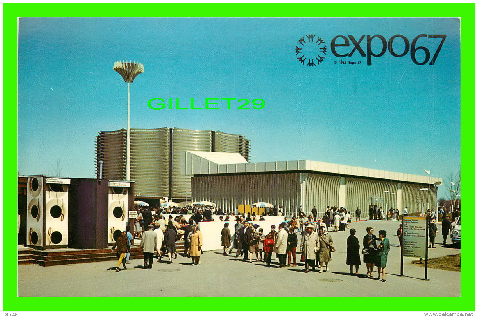 EXPOSITIONS - EXPO67, MONTRÉAL - LE PAVILLON CANADIEN PACIFIQUE-COMINCO - No EX226 - ANIMÉE - - Expositions