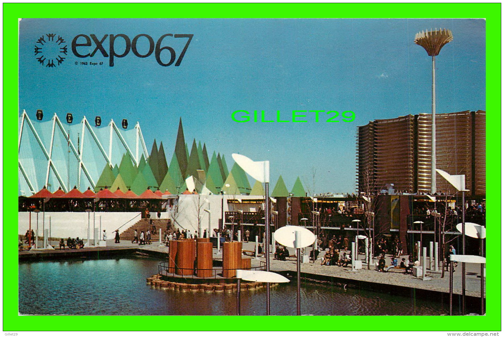 EXPOSITIONS - EXPO67, MONTRÉAL - LES INDUSTRIES CANADIENNES A L'EXPO - No EX224 - ANIMÉE - - Expositions