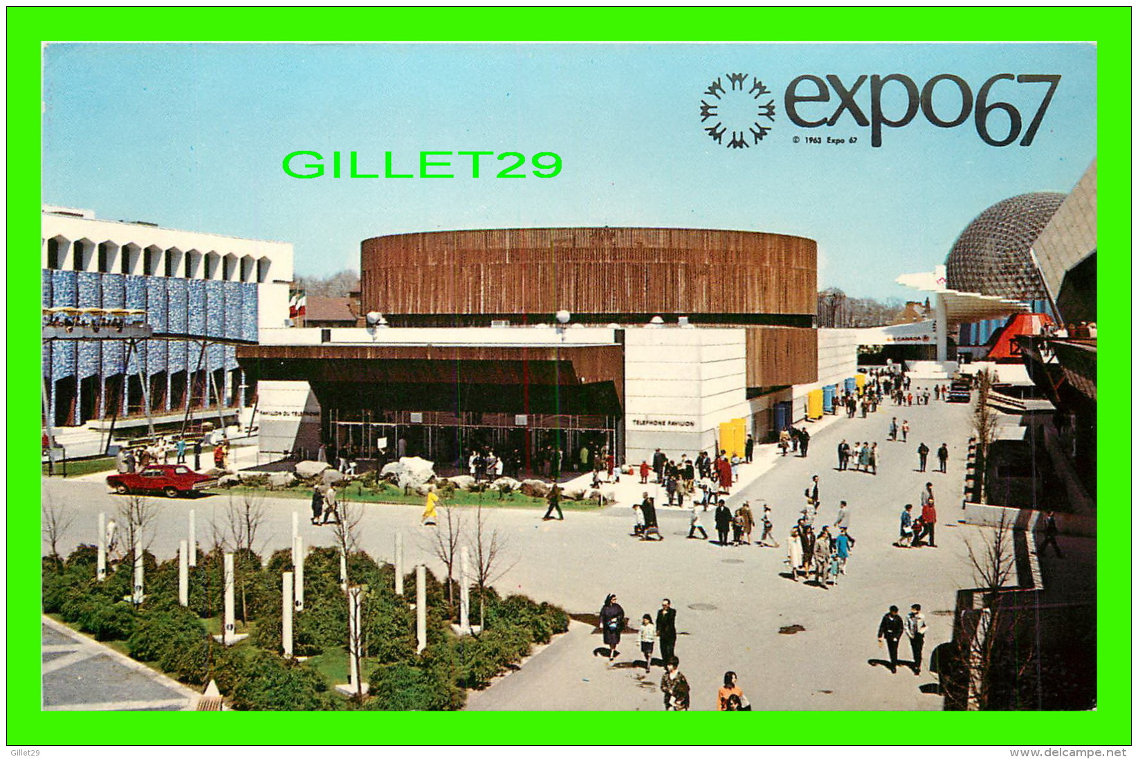 EXPOSITIONS - EXPO67, MONTRÉAL - DANS LE PAVILLON DE L'ASSOCIATION DU TELEPHONE DU CANADA -  No EX265  - - Expositions