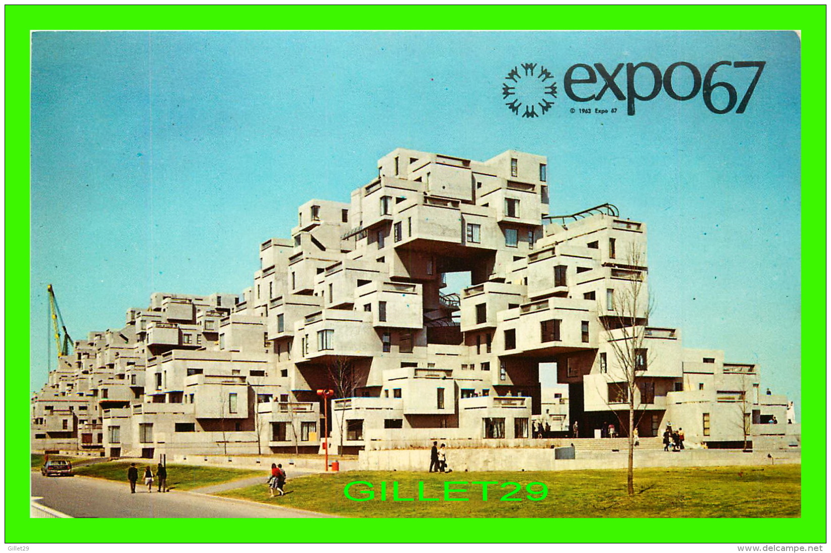 EXPOSITIONS - EXPO67, MONTRÉAL - L'HABITAT 67 -  No EX268  - - Expositions