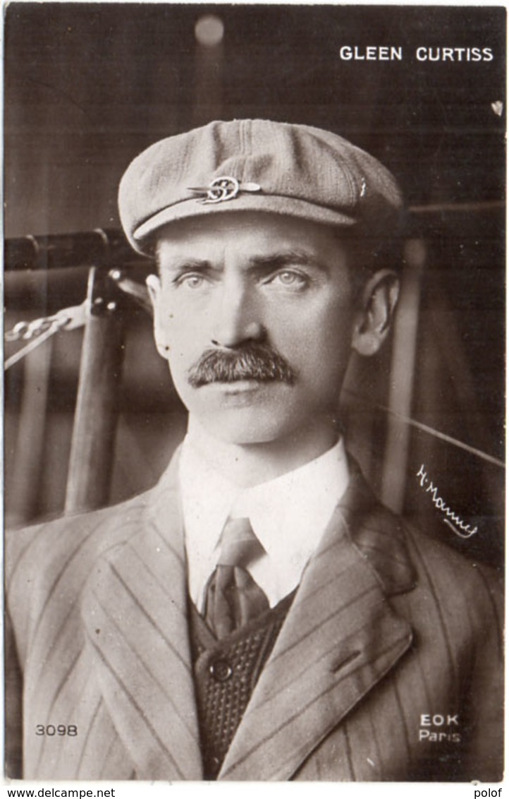 Gleen CURTISS - Photo H. Manuel  (105762) - Aviateurs