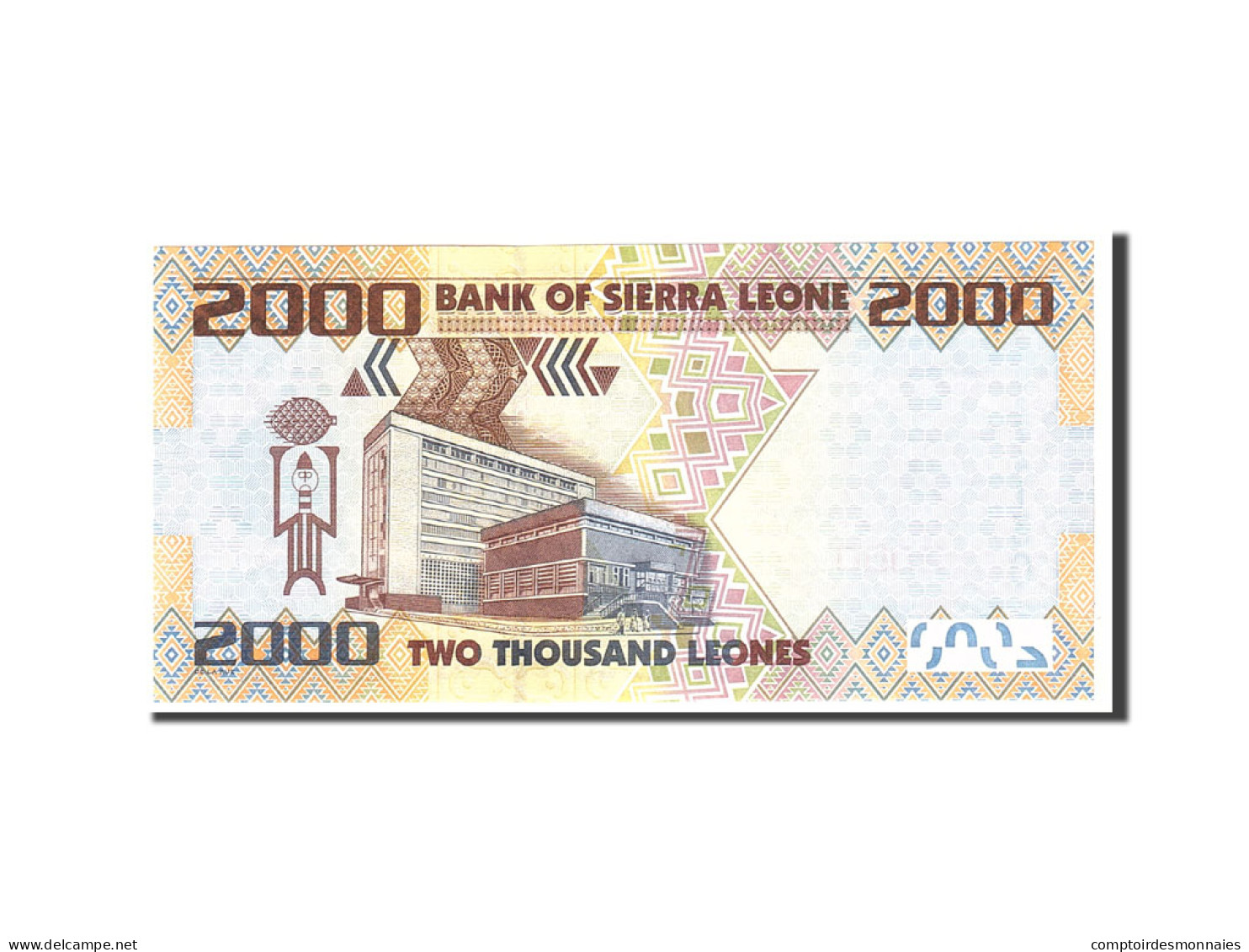 Billet, Sierra Leone, 2000 Leones, 2010, 2010-04-27, KM:31, NEUF - Sierra Leona