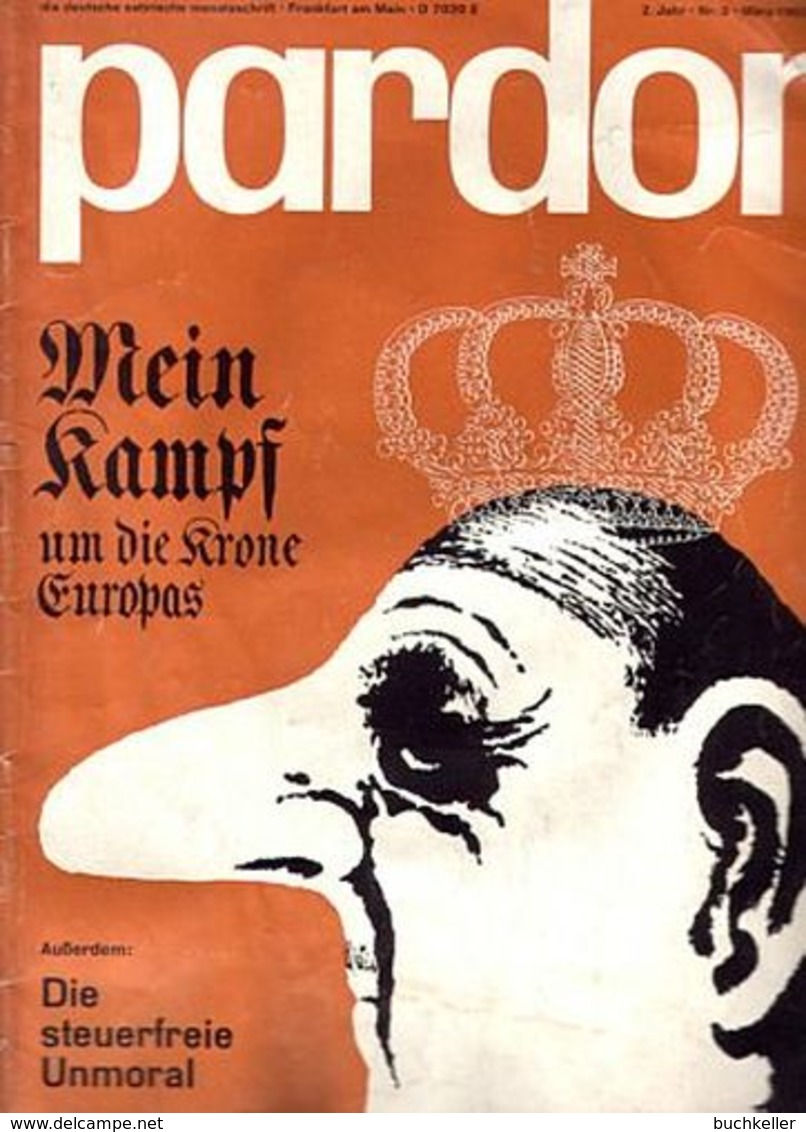 Pardon Nr. 3 / Februar 1963 (2. Jahrgang) - Die Deutsche Satirische Monatsschrift - Other & Unclassified