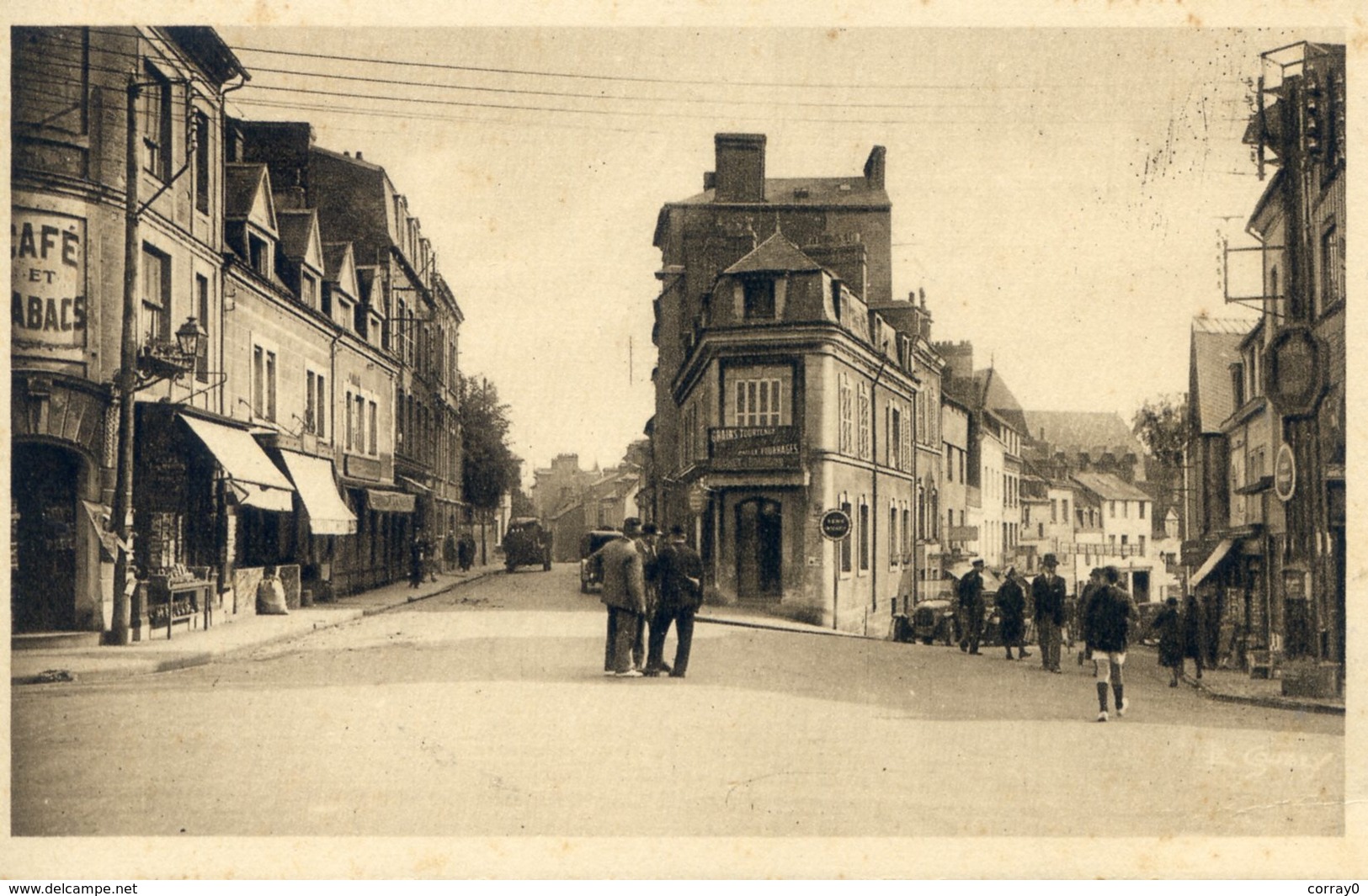 1214  Angle Des Rues De Livarot, D'Orbec Et Boulevard Ste Anne - Lisieux